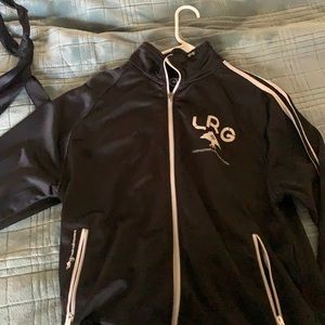 Lrg zip up track jacket vintage rare